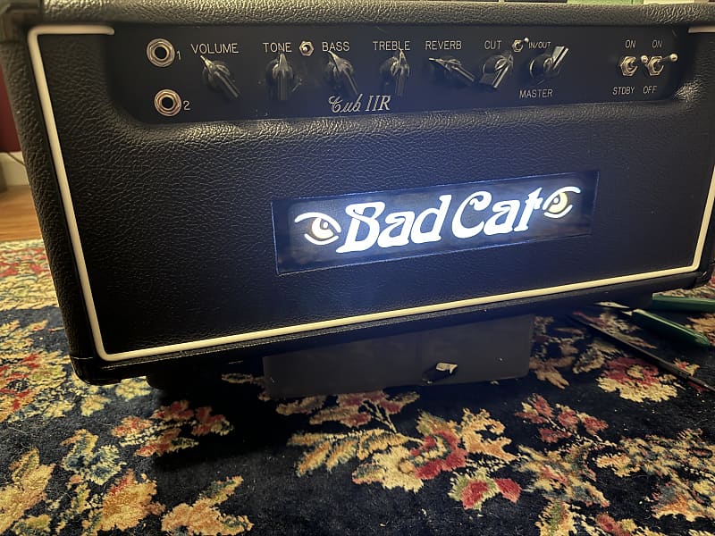 Bad Cat Cub IIR 15 Watt Head Hand-Wired 2012 - Black