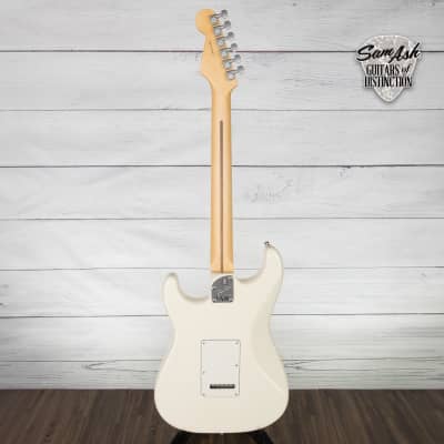 Fender Jeff Beck Stratocaster Electric Guitar Olympic White image 4