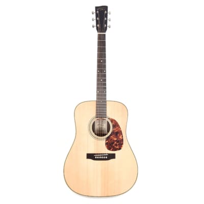 Recording King Deluxe All Solid Dreadnought Aged Adirondack Spruce/Rosewood image 2