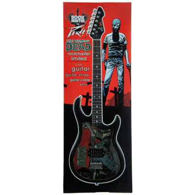 Peavey Walking Dead Michonne Slash Guitar with Walker Strap and Stand image 6