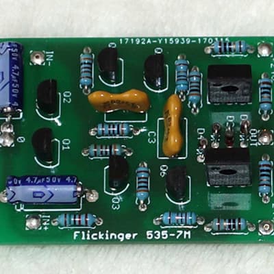 Flickinger Audio 535-7 New Opamp,  Cloned from 1972 Originals, Plug and Play image 4