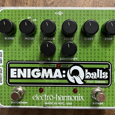 Electro-Harmonix Enigma Q Balls Bass Envelope Filter Pedal