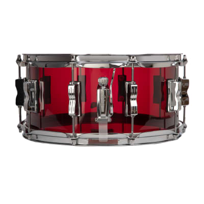 Ludwig VistaLite VL50 6.5x14-Inch 50th Anniversary Snare - Red image 2
