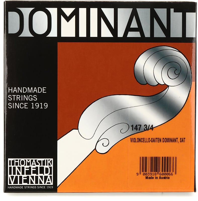 Thomastik-Infeld 147 Dominant Cello String Set - 3/4 Size image 1