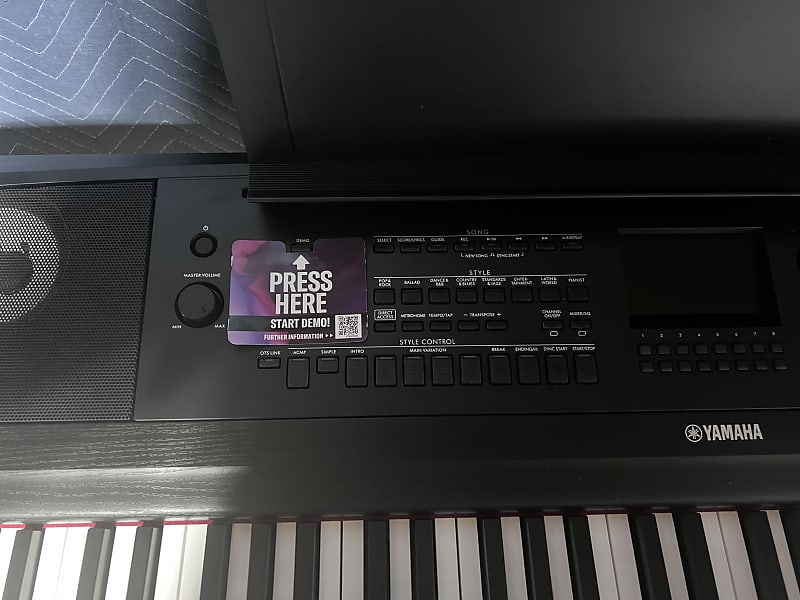 Yamaha P-145 88-Note Digital Piano with Weighted GHS Action, Black P145B