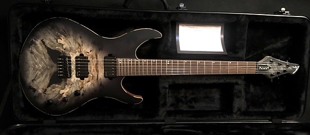 Acacia 2018 USA Custom Romulus Modern 6 Buckeye Burl Trans