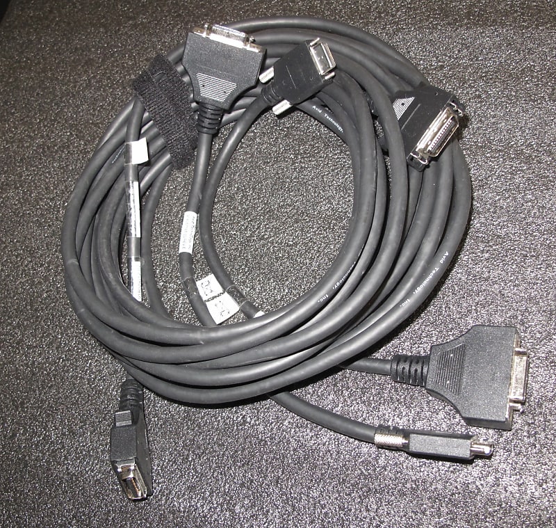 AVID Digilink cable and adaptors image 1