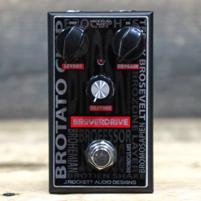 J. Rockett Audio Designs Broverdrive Tour Series Overdrive Effect Pedal w/Box for sale