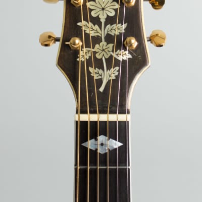 Epiphone  DeLuxe Masterbilt Arch Top Acoustic Guitar (1934), ser. #7664, black hard shell case. image 5