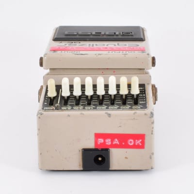 Boss GE-7 Modified Noiseless Equalizer PSA.OK Made In Taiwan 1992 Effects Pedal Used From Japan #ZD60795 image 13