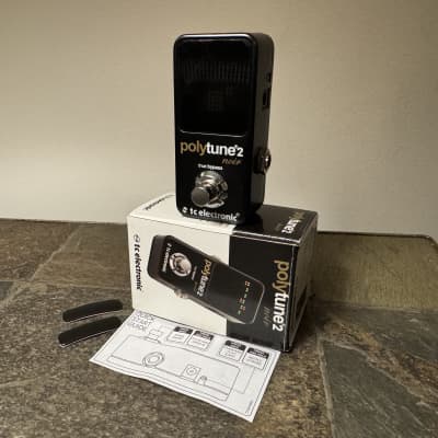 TC Electronic PolyTune 2 Noir Tuning Pedal | Reverb
