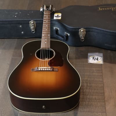 2014 Gibson J-45 Standard Acoustic/ Electric Guitar Vintage Sunburst + OHSC for sale