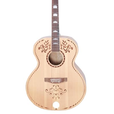 Glen Burton GAJ06DDM-NT Solid Spruce Top Mahogany & Rosewood Neck 42-Inch 6-String Acoustic Guitar for sale