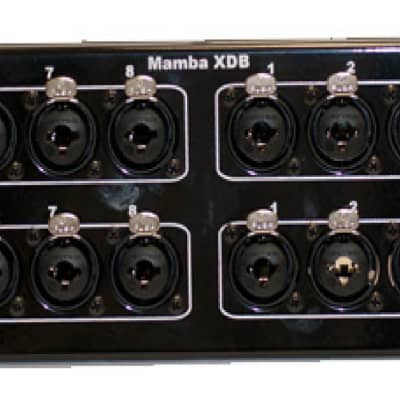 Mamba 32 XLR/TRS/TS Combo to 4 DB25 (Tascam Pin Out) Patch Bay 2RU for sale