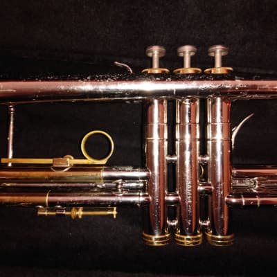 CONN CONSTELLATION 38B TRUMPET MID-90'S - Nickleplated image 4