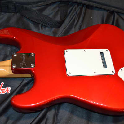 Fender Powerhouse Deluxe Stratocaster Candy Apple Red Low Noise Booster Wired image 2