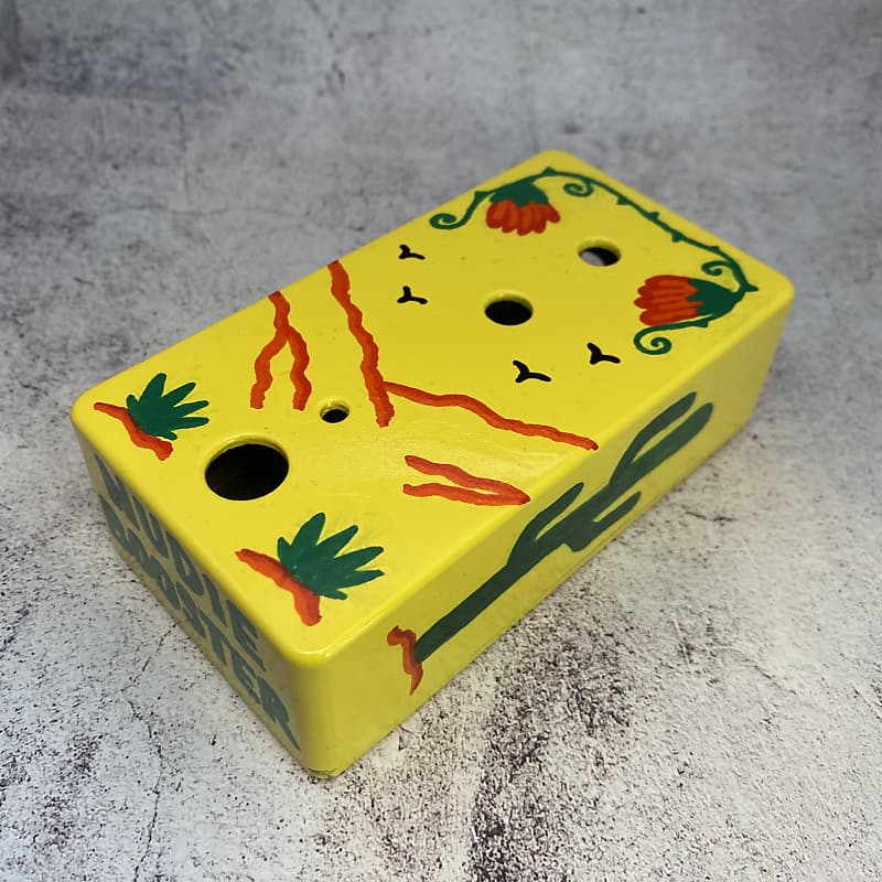 Hand Painted & Drilled Pedal Enclosure for DIY Project for Reverb