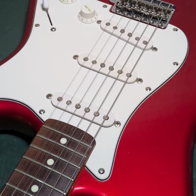 Fernandes Stratocaster The Function RST FST 80's Candy Apple Red image 15