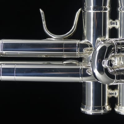 New Adams Sonic Model Professional Bb Trumpet in Silver Plate! image 16
