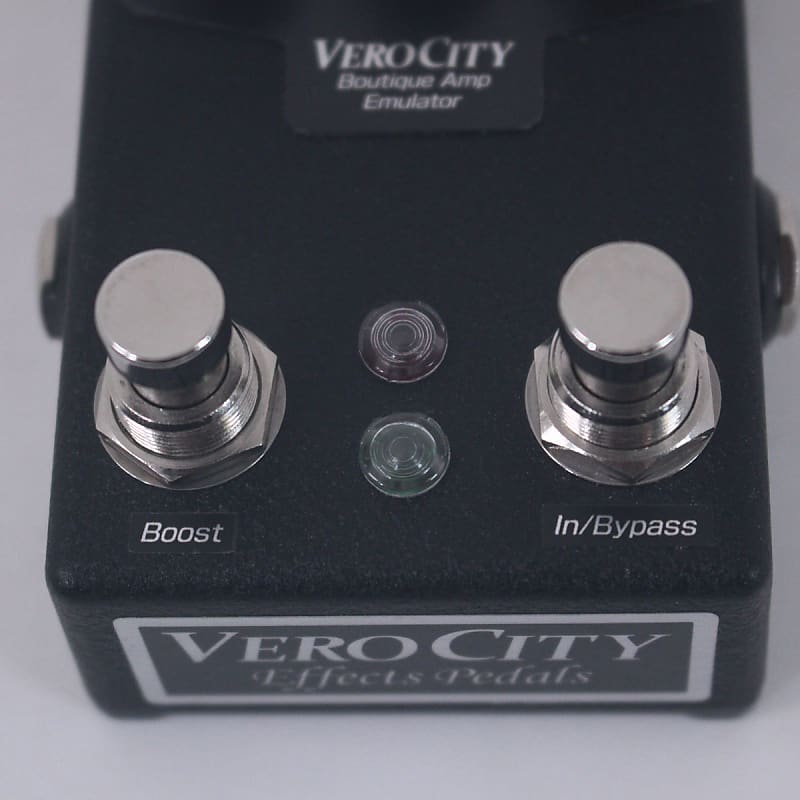VEROCITY EFFECTS PEDALS Rev. F-B2 Preamp Simulator Emulator