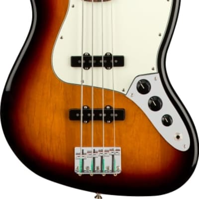 Fender Player Fretless Jazz Bass Pau Ferro FB, 3-Color Sunburst image 2
