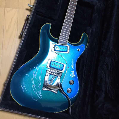 Mosrite The Nokie Edwards 30th Anniversary Blue Sparkle, Electric Guitar,  z7363 | Reverb UK