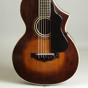 Epiphone  Recording Syle D Arch Top Acoustic Guitar,  c. 1930, ser. #285, original black hard shell case. image 1