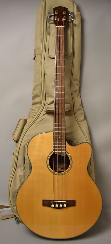 2004 Fender GB-41SCE Acoustic Bass Natural w/Gig Bag image 1