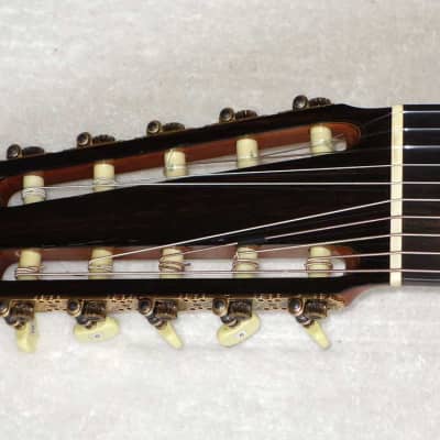 Super Rare 1977  Paulino Bernabe 1a 10-String Guitar Spruce/Brazilian, PB Stamp, w/Original Case image 8