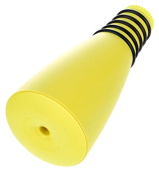 Vhizzper Warm Up Mute Trumpet Yellow image 1