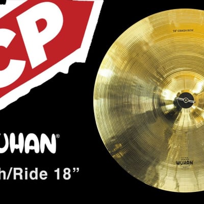 Wuhan Crash/Ride Cymbal 18" image 1