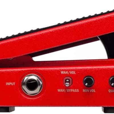 JOYO WAH-II Classic and Multifunctional WAH Pedal Featuring Wah-Wah/Volume Functions with WAHWAH Sound Quality Value knob (Red) image 2