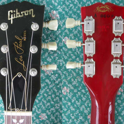 Gibson Les Paul Pre Historic Reissue Flowers Crazy Rare 1983 - Cherry Sunburst image 12