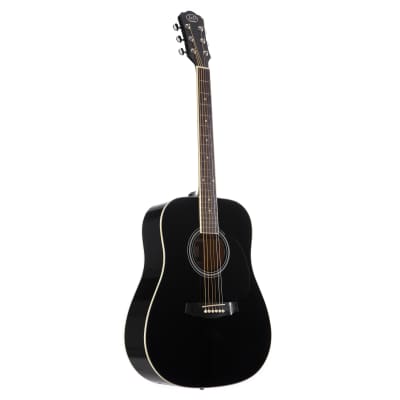 J & D D-80 BK Black - Acoustic Guitar for sale