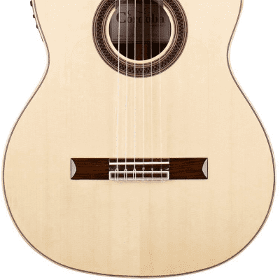 Cordoba GK Studio Flamenco Acoustic-Electric Guitar Natural, image 3