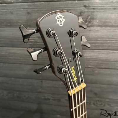 Spector NS Ethos HP 5 String Electric Bass Guitar - Gunmetal Silver image 11