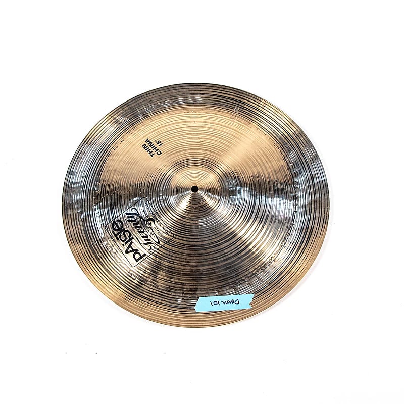Paiste 18" Twenty Series Thin China Cymbal 2007 - 2011 image 2