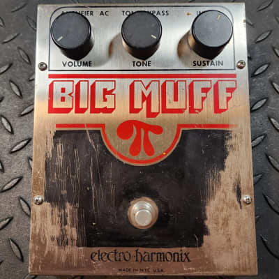 80s エレクトロハーモニクス BIG MUFF ヴィンテージ　EH3034 ヴィンテージ］ Electro-Harmonix / 1988年製 Big Muff Pi