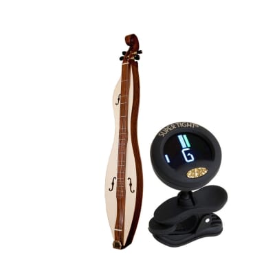 Roosebeck Mountain Package includes: Roosebeck Mountain Dulcimer 4-string Cutaway, F-holes  + Snark image 1