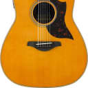 Yamaha A1M VN, Folk Cutaway Acoustic Electic Guitar - Mahogany - Vintage Natural