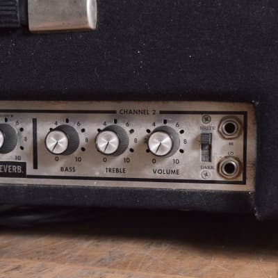 Polytone Mini-Brute V 2 x 10" Guitar Combo Amplifier CG00RUU image 11