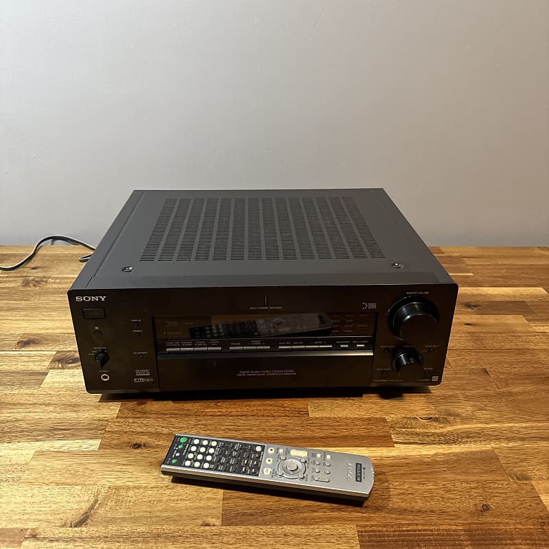 Sony STR-DA2ES home theater receiver amplifier phono stage  			