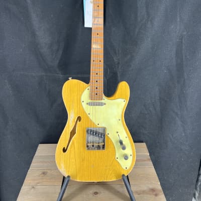 Von K Guitars T-Time 69 Relic Tele Style Aged Butterscotch Blonde Nitro Lacquer image 1