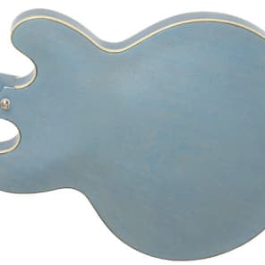 Epiphone ESS355 Pelham Blue Semi Hollow Electric Guitar w Gig Bag, Stand, Tuner and More image 4