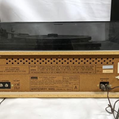 Ultra Rare Vintage Montgomery Ward Gen 6322 AM/FM Stereo Receiver System image 20