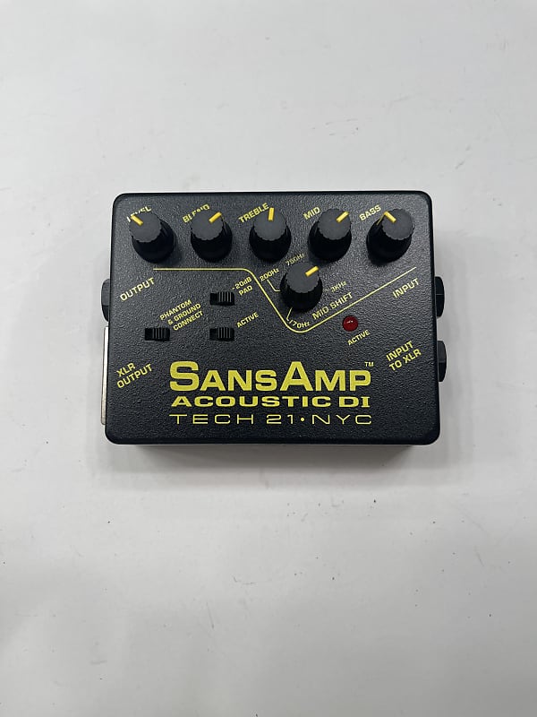 公式サイ SANSAMP サンズアンプ ACOUSTIC DI TECH 21 NYC | www