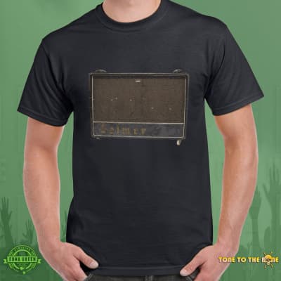 Selmer Amp Custom Printed T-Shirt Black - 5XL image 2