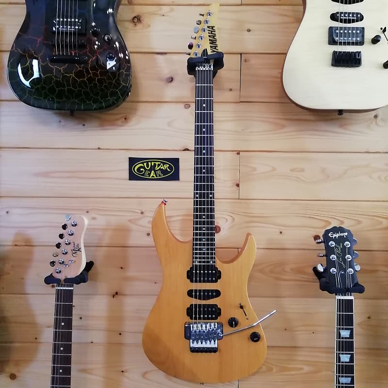 Yamaha RGX 421D Natural Satin 1990s superstrat | Reverb