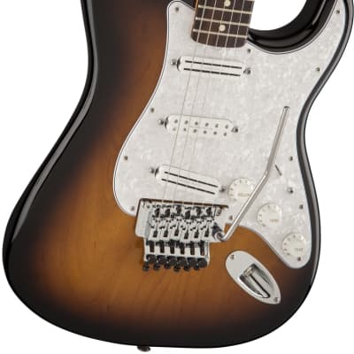 Fender Dave Murray Stratocaster Electric Guitar. Rosewood FB, 2-Color Sunburst image 5