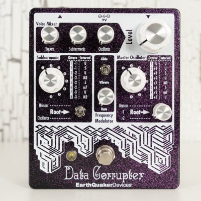【美品】EQD／シンセ系ファズ Data Corrupter Data Corrupter Modulated Monophonic Harmonizing PLL